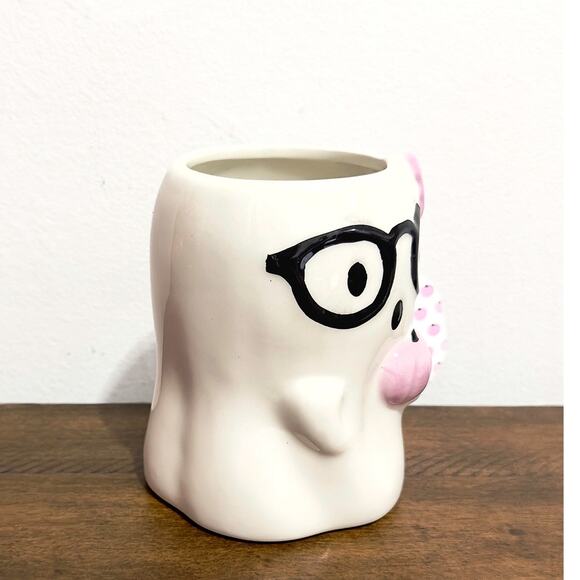 NWT: Sunday Morning Ceramics - Too Cute To Spook, Halloween, Ghost Mug (18 oz) - Picture 2 of 5